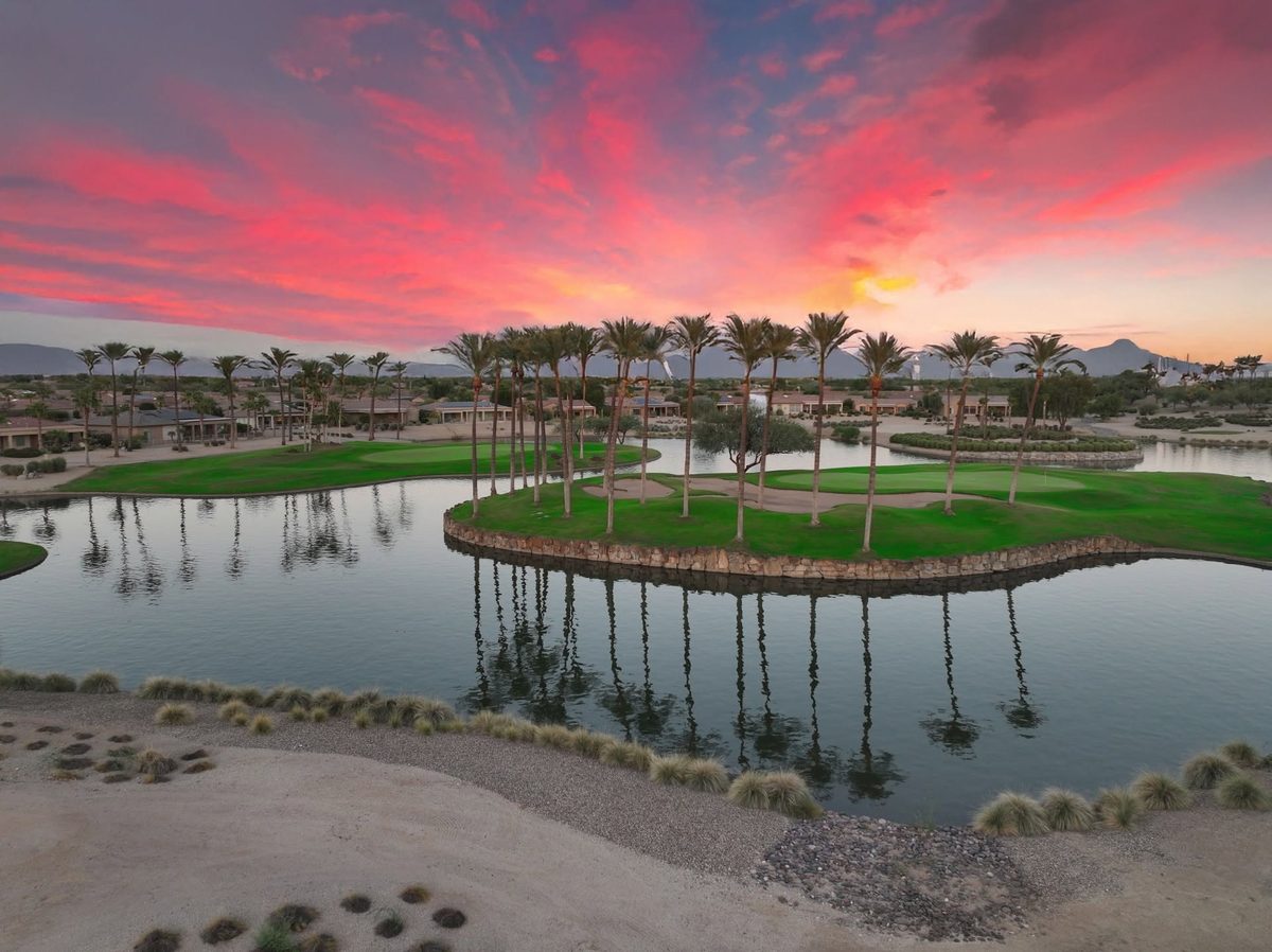 Arizona Golf Sunset